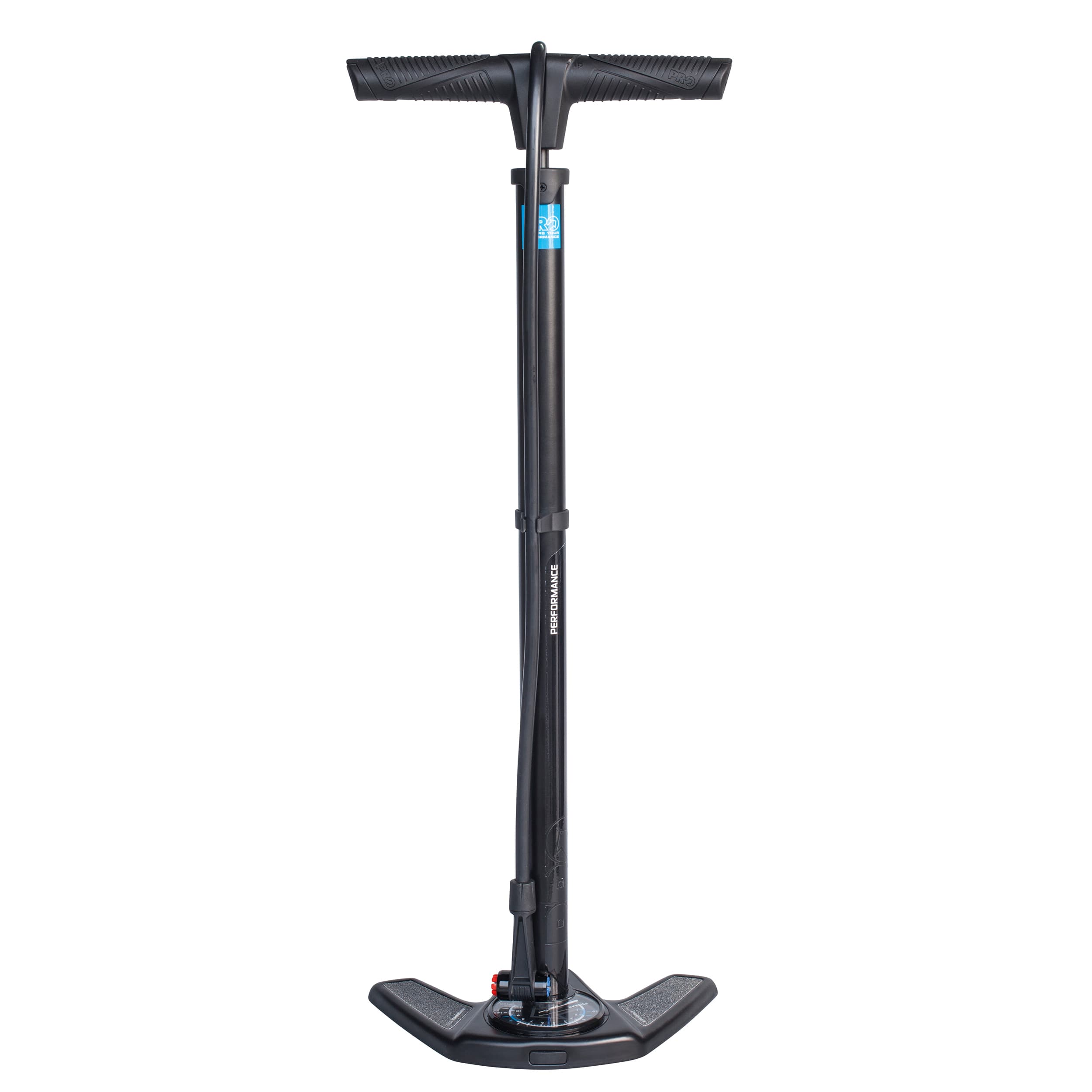 PRO Floorpump Performance Steel barrel, gauge